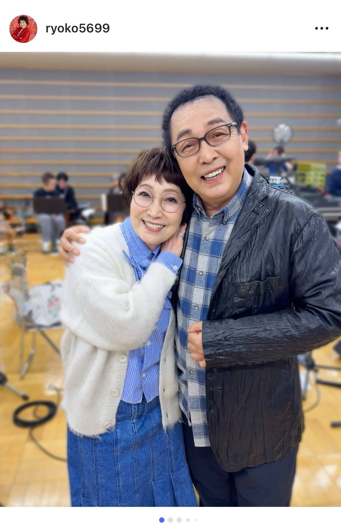 森山良子がさだまさしとのツーショットを公開　静岡コンサートと南こうせつ誕生日会に参加