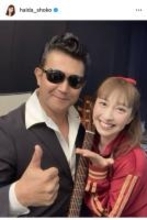 はいだしょうこ、2025年大晦日に「ぐっさん」山口智充との嬉しい再会を報告