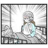 「「危ない！」階段から落下の危機！ その瞬間アンリに悲劇が…」の画像6