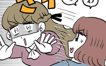 【漫画】「危ない！」階段から落下の危機！ その瞬間アンリに悲劇が…【ぶりっこアンリ Vol.97】