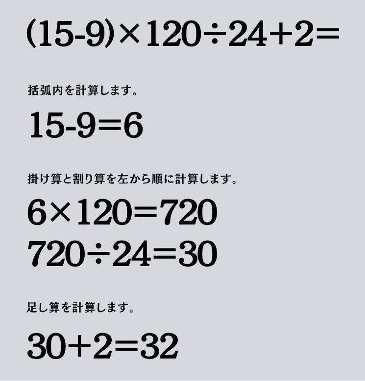 大人ならわかる？ 小学校の「算数」問題＜Vol.2346＞