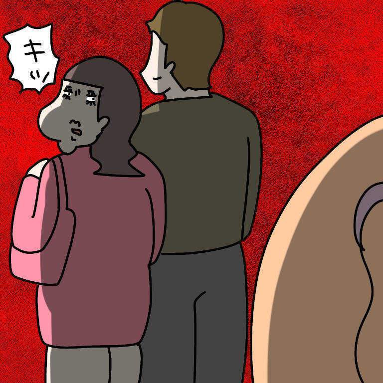 【漫画】イラッとしたヤバ美、人見知りを装いその場を取り繕う【非常識な女がウチにきた Vol.66】