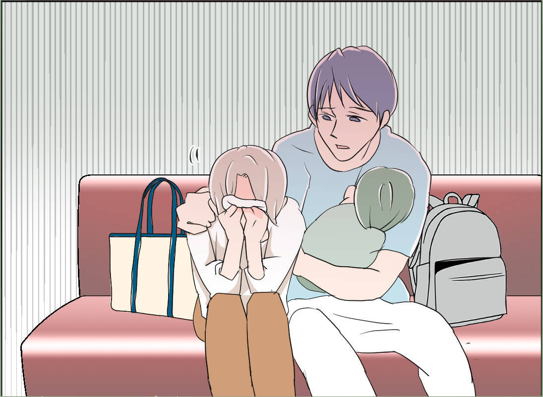 【漫画】母が倒れて気弱になった私、夫に「離婚やめよう」と言われ…【夫の二重生活 Vol.129】