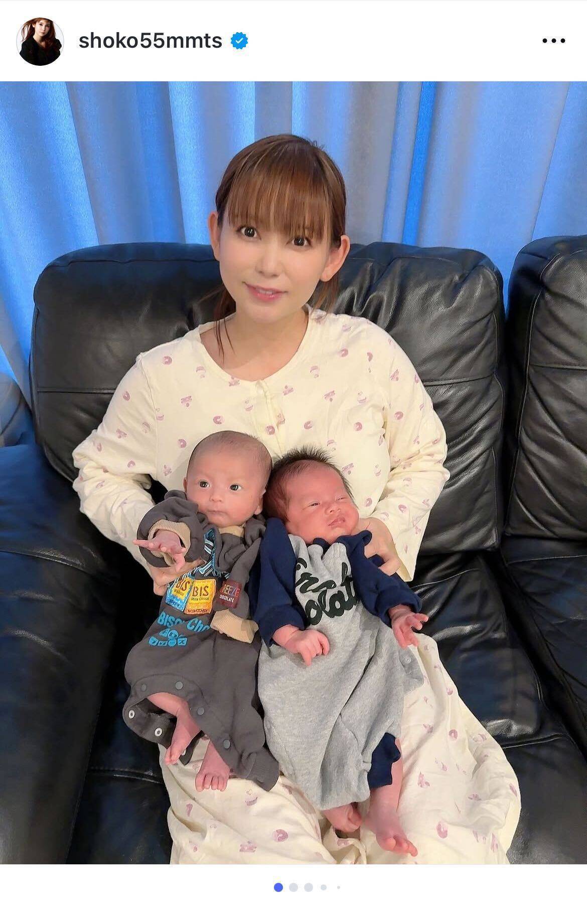 中川翔子「ちいさな命をまもるためドキドキハラハラ」 双子が生後1か月に感慨