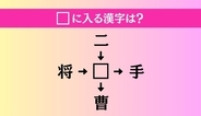 【穴埋め熟語クイズ Vol.4969】□に漢字を入れて4つの熟語を完成させてください