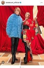 倖田來未、FNS歌謡祭楽屋で氷川きよしと美容談議