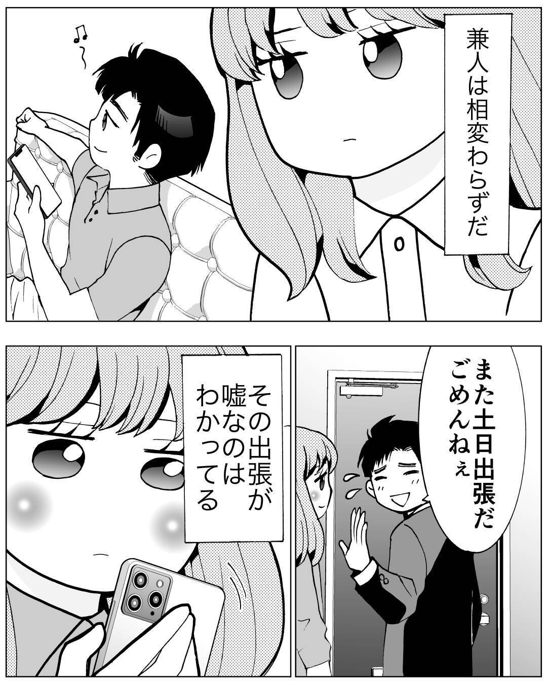 圧倒的な証拠が揃った…いざ、夫への仕返しへ！