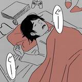 「墓地を見下ろす友人の部屋　ある晩目覚めると女の顔が…【漫画】」の画像7