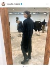 安田美沙子、デザイナー夫の展示会を訪問「パパの展示会にやっといけた」