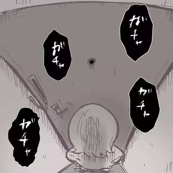 「「オートロックを突破した！」ドアの向こうの恐怖…一人暮らしの部屋に迫る不審な訪問者の正体は【漫画】」の画像