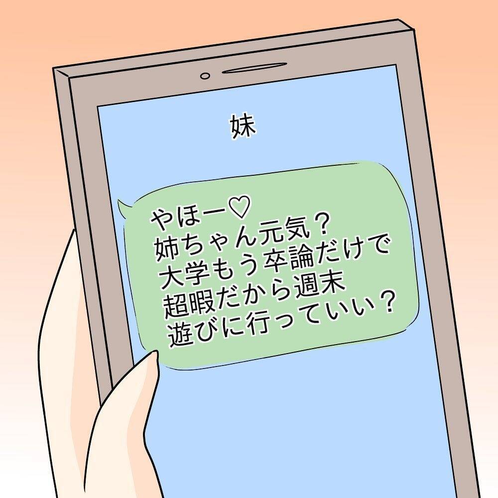 【漫画】週末に遊びに来た妹と先輩を会わせた　もう取らないよね？【女は少食で然るべき Vol.15】