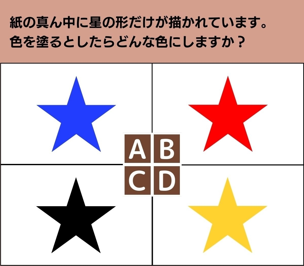 【心理テスト】あなたの心は何色に染まっている？
