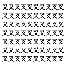 【漢字探しクイズ Vol.274】ずらっと並んだ「叉」の中にまぎれた別の漢字一文字は？