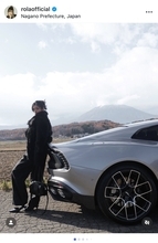 ローラ、アストンマーティンで長野の限定コーヒー店へ4時間のドライブ体験