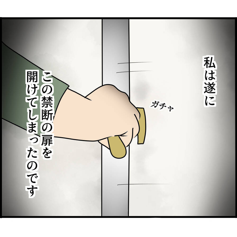 「絶対に入るな」と言われていた部屋に入ると…夫の異常な執着が明らかに！ 隠された真実とは？【漫画】