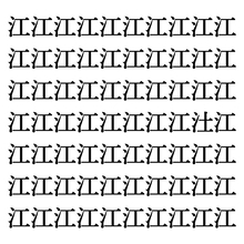 【漢字探しクイズ Vol.287】ずらっと並んだ「江」の中にまぎれた別の漢字一文字は？