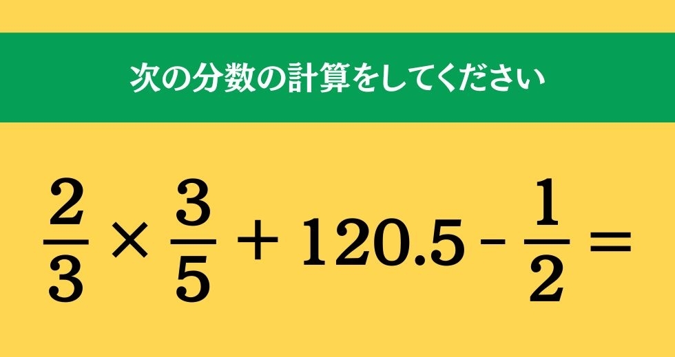 大人ならわかる？ 小学校の「算数」問題＜Vol.2351＞