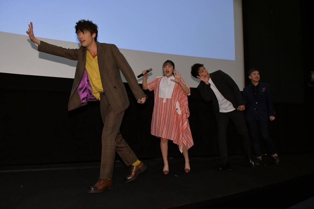 板垣瑞生 吉柳咲良 竹内涼真 初恋ロスタイム 初日舞台挨拶に登壇 映画さながら壇上で時が止まった エキサイトニュース