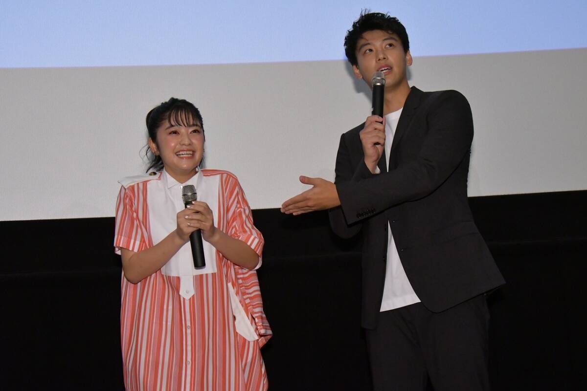 板垣瑞生 吉柳咲良 竹内涼真 初恋ロスタイム 初日舞台挨拶に登壇 映画さながら壇上で時が止まった エキサイトニュース