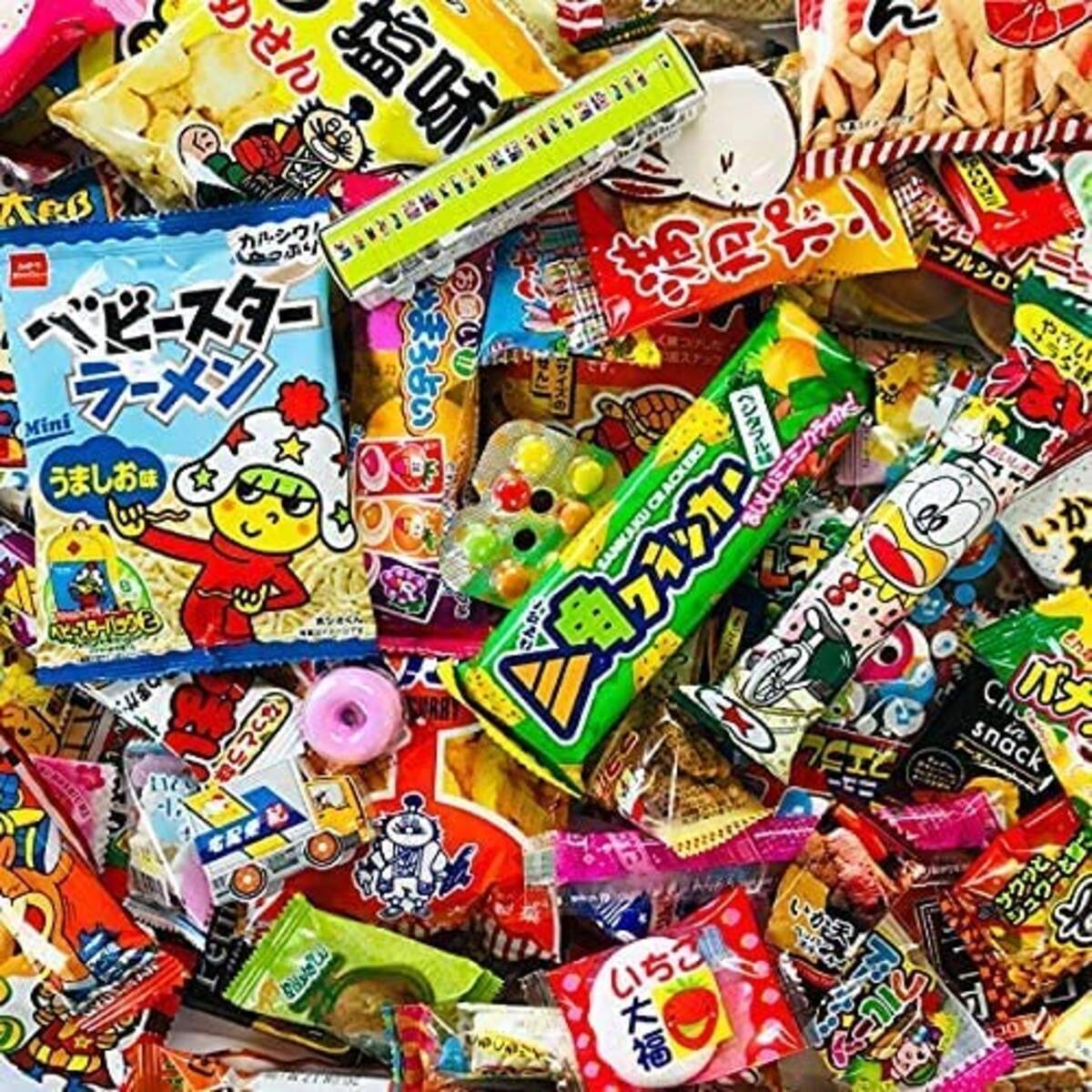 子どもの頃、夢に見たやつ！ お取り寄せしたい「駄菓子・お菓子詰め合わせセット」 地球グミもあるよ - エキサイトニュース