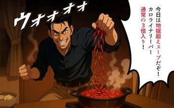 【漫画】もう耐えられない…夫の激辛料理が離婚の引き金に【激辛料理で家庭崩壊 Vol.1】