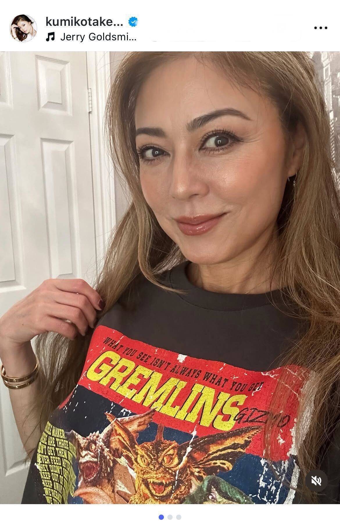 武田久美子、海外で話しかけられる不思議なTシャツを披露「毎回コメントをもらう」