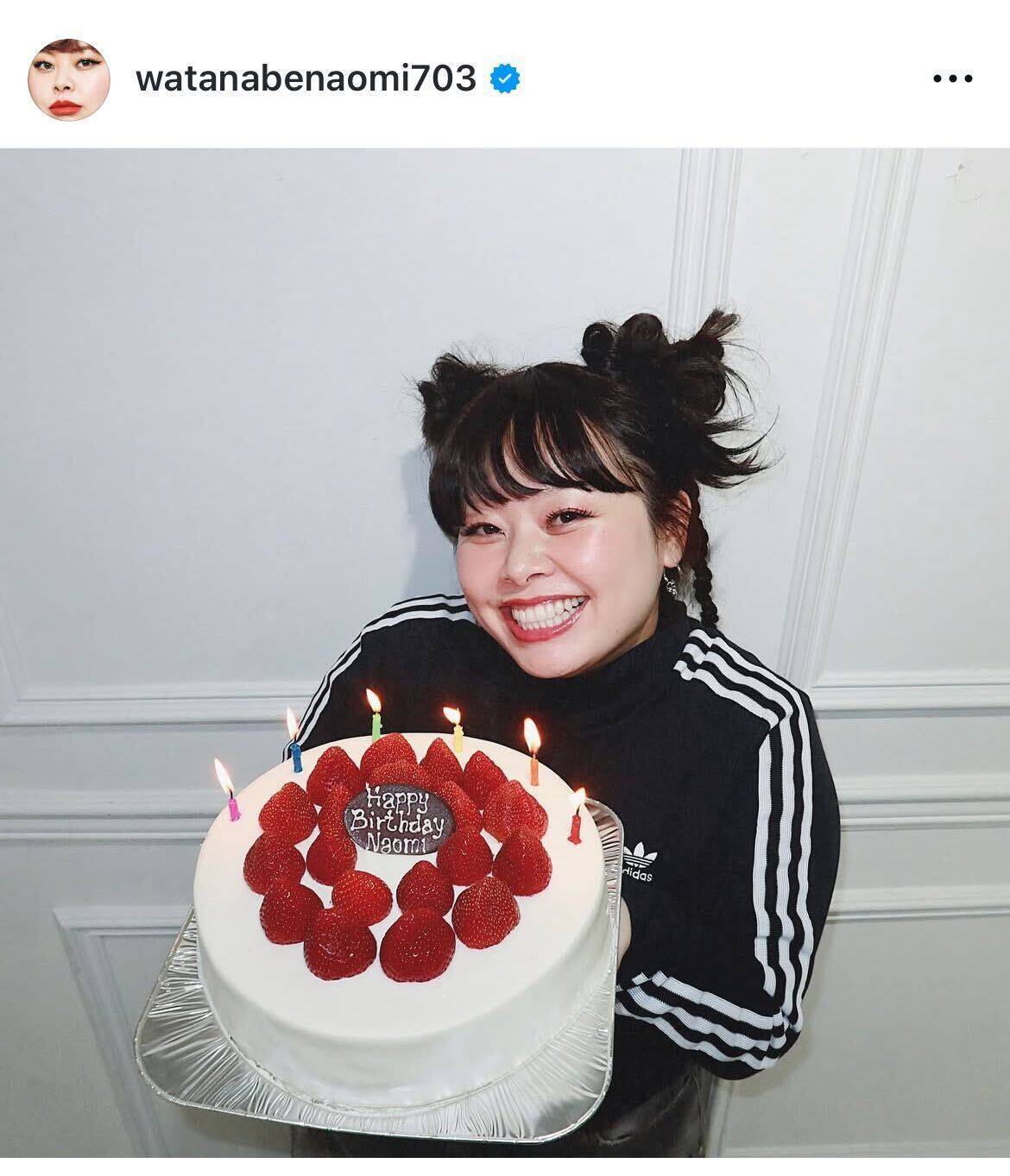 渡辺直美、38歳の誕生日を報告　「東京ドームまでは死なないように」ユーモア交え感謝の投稿