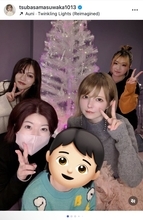 益若つばさ、小学校からの親友と20年来の友情を公開「今の私がいるのはこの3人のおかげ」