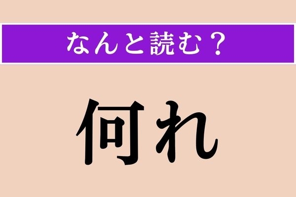 【難読漢字】「何れ」正しい読み方は？「孰れ」とも書きます