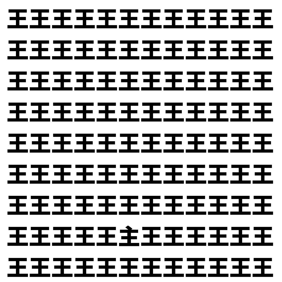 【漢字探し】ずらっと並んだ「王」の中にまぎれた別の漢字一文字は？