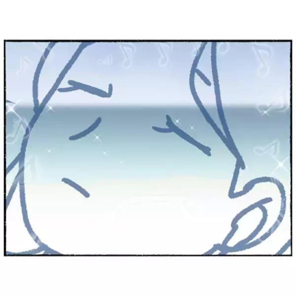 「【漫画】まだしばらく入院生活でいいかも…音楽を聴くとその考えに変化が【母とうつと私。 Vol.81】」の画像