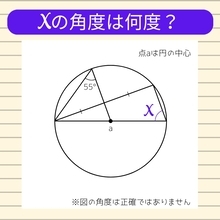 【角度当てクイズ Vol.987】xの角度は何度？