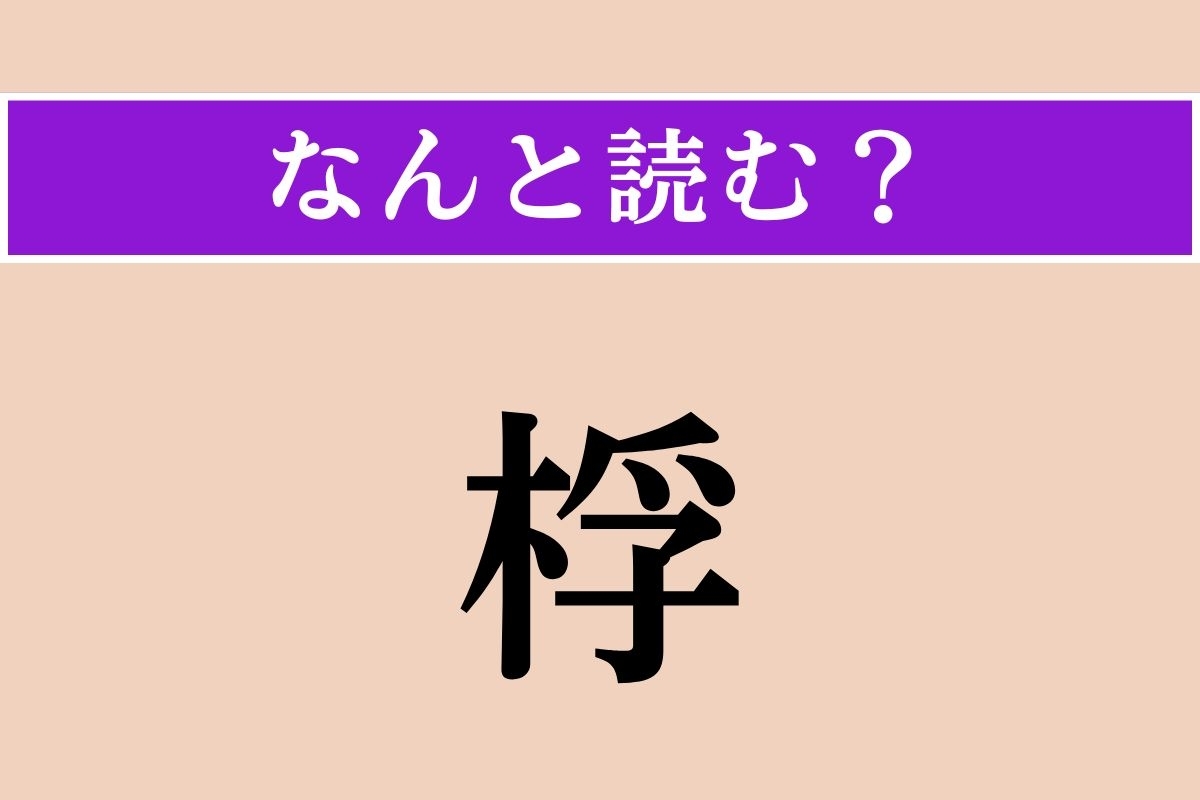 【難読漢字】「桴」正しい読み方は？ ドンッ！と音を出す藤具で、「枹」とも書きます