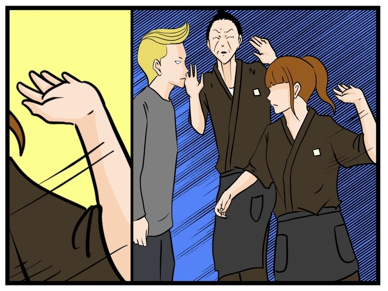【漫画】堪忍袋の緒が切れた…クレーマー客に平手打ち？【元引きこもりがバイトリーダー Vol.91】