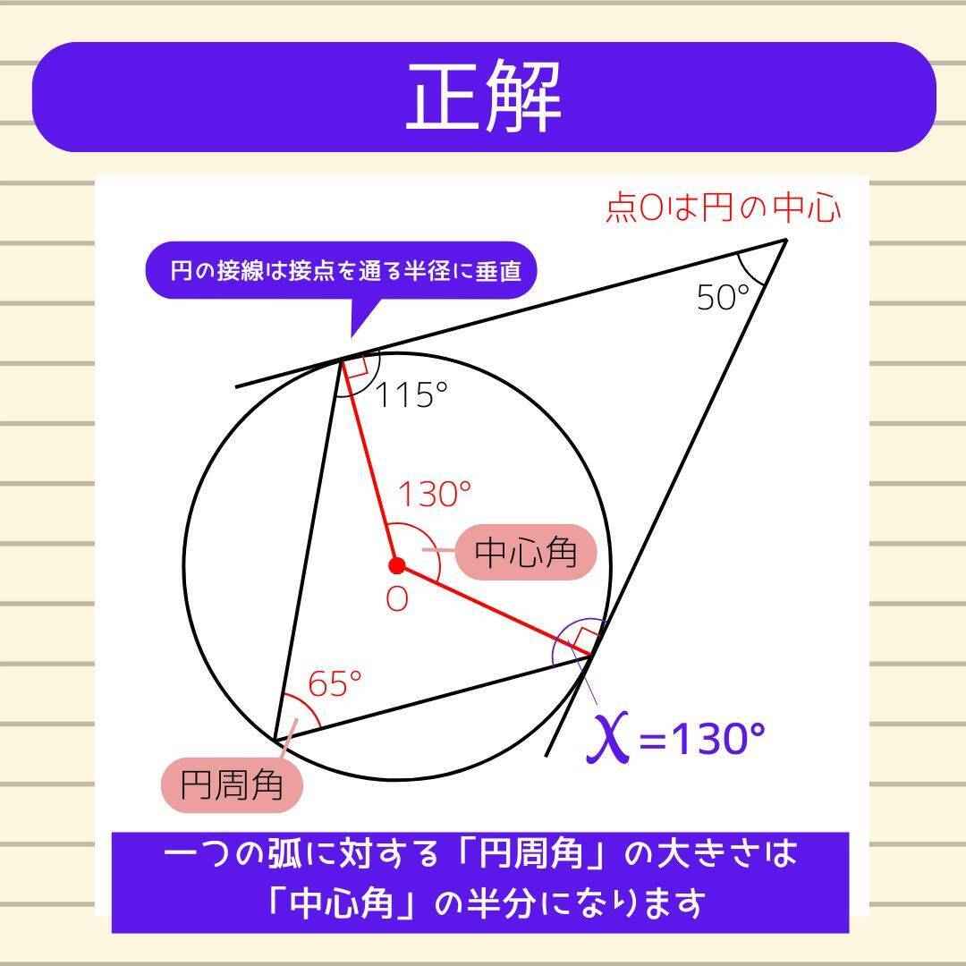 【角度当てクイズ Vol.2273】xの角度は何度？＜全3問＞