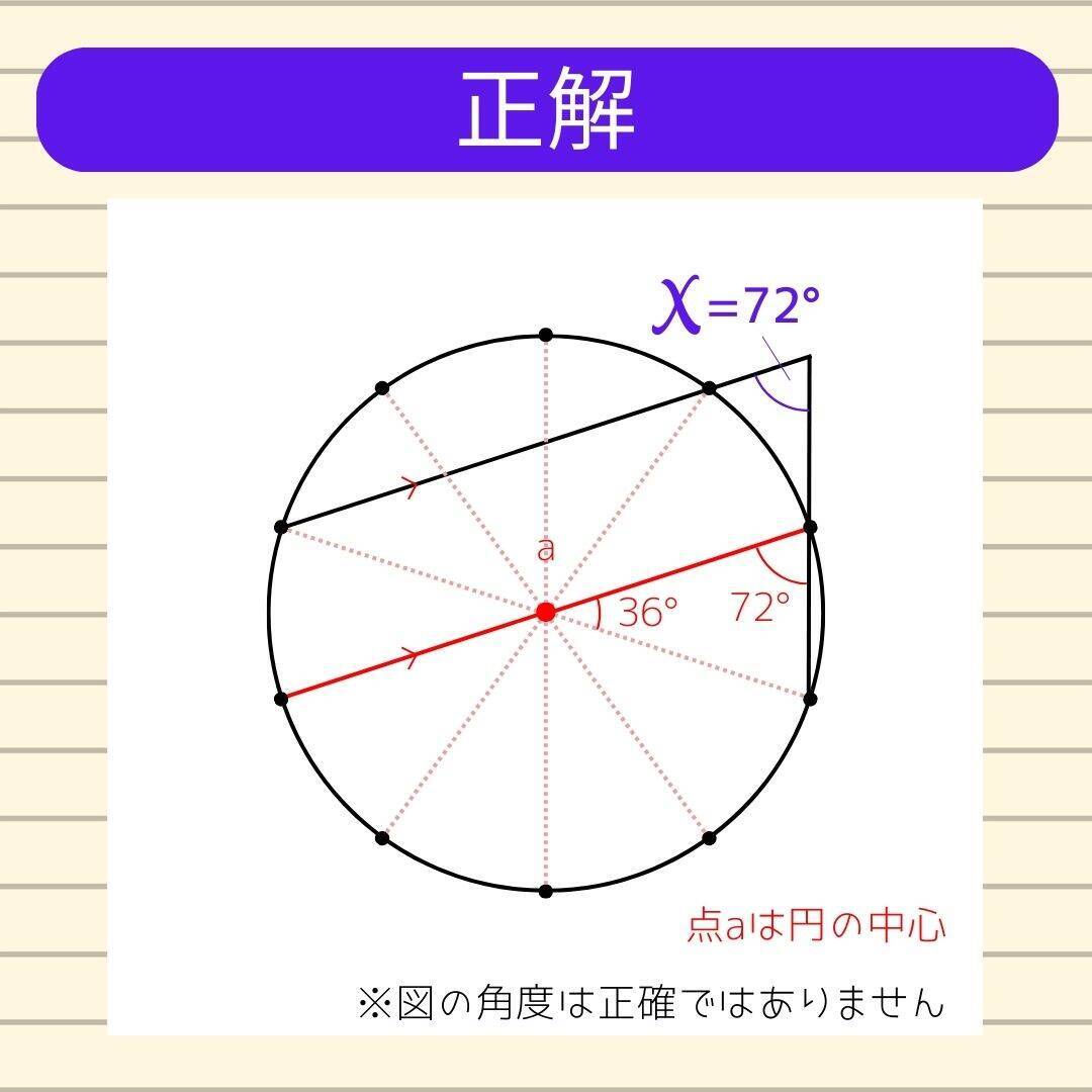 【角度当てクイズ Vol.2273】xの角度は何度？＜全3問＞
