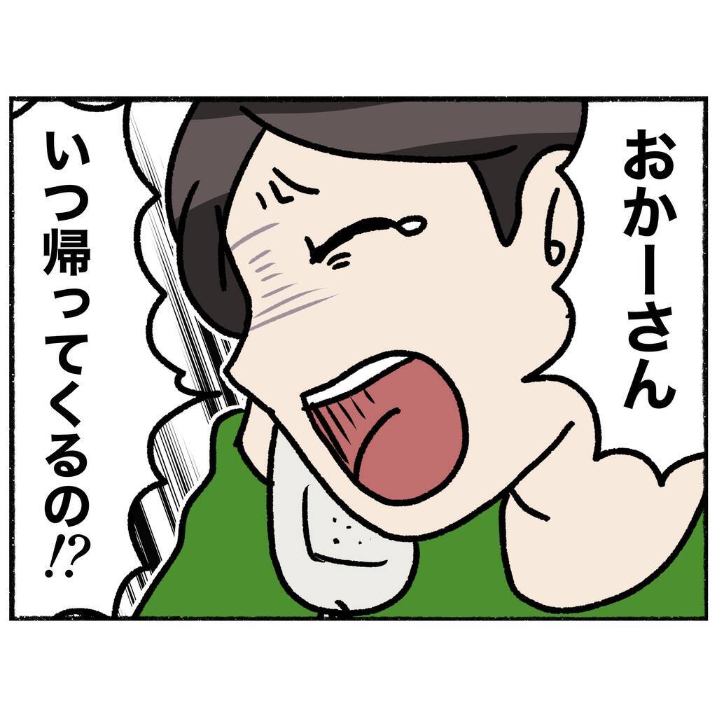 【漫画】電話で母の声を聞いた弟、泣き出してしまう「いつ帰ってくる？」【母とうつと私。 Vol.63】