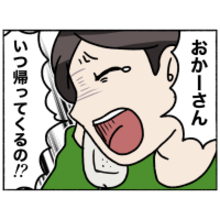 【漫画】電話で母の声を聞いた弟、泣き出してしまう「いつ帰ってくる？」【母とうつと私。 Vol.63】