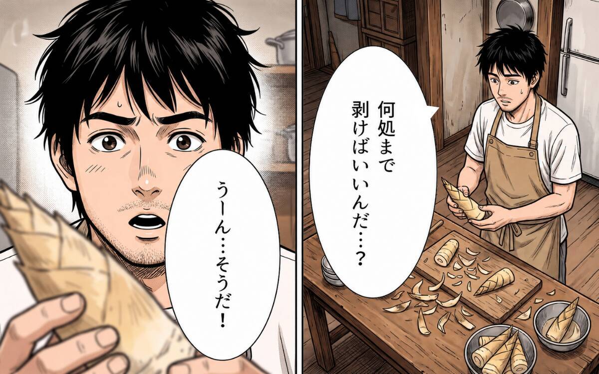 「助けてくれたお礼にタケノコご飯を」山に呼びかけたら、まさかの大食いヤマヒメが出現