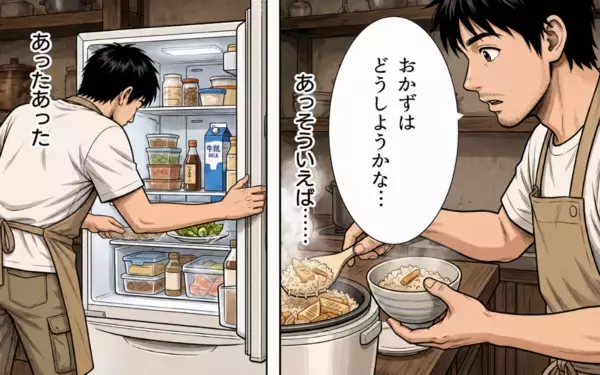 「「助けてくれたお礼にタケノコご飯を」山に呼びかけたら、まさかの大食いヤマヒメが出現」の画像