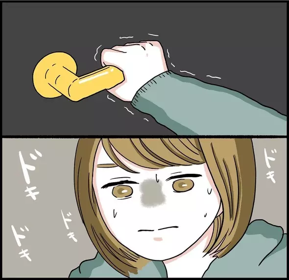 【漫画】恐る恐るドアを開ける…大家が来た理由とは？【大家がヤバすぎて引越した Vol.7】