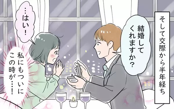 「彼の実家に挨拶へ　私の海外の話を義母と彼が不自然にそらして…」の画像