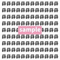 【漢字探し】ずらっと並んだ「薛」の中にまぎれた別の漢字一文字は？