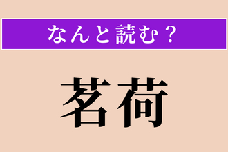 【難読漢字】「茗荷」正しい読み方は？ さっぱり美味い！