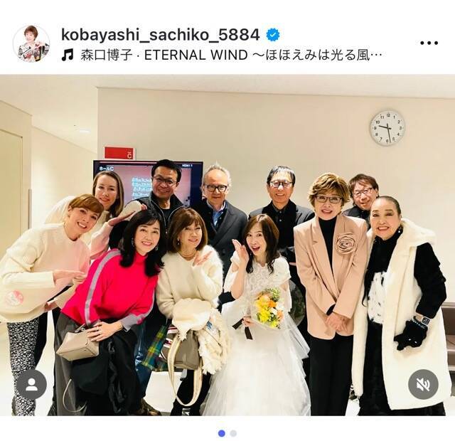 小林幸子、森口博子の40周年ツアー完走を祝福「新しいスタートの始まり」