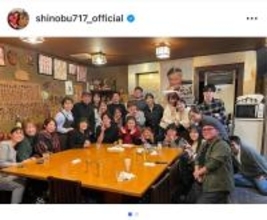 大竹しのぶ、舞台「リア王」スタッフ食事会を公開　鈴鹿央士の初舞台での成長にも言及