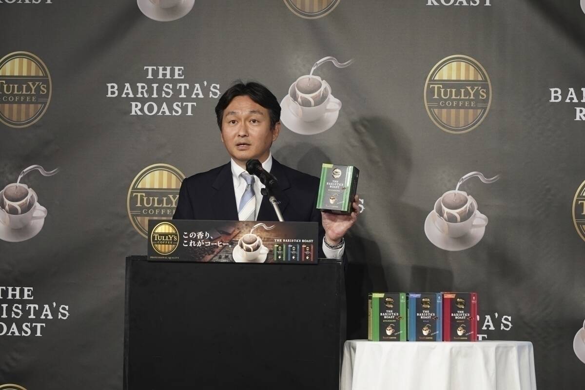 木村文乃さん「ゆっくりすることの大切さを教えてもらった」　タリーズ新製品発表会