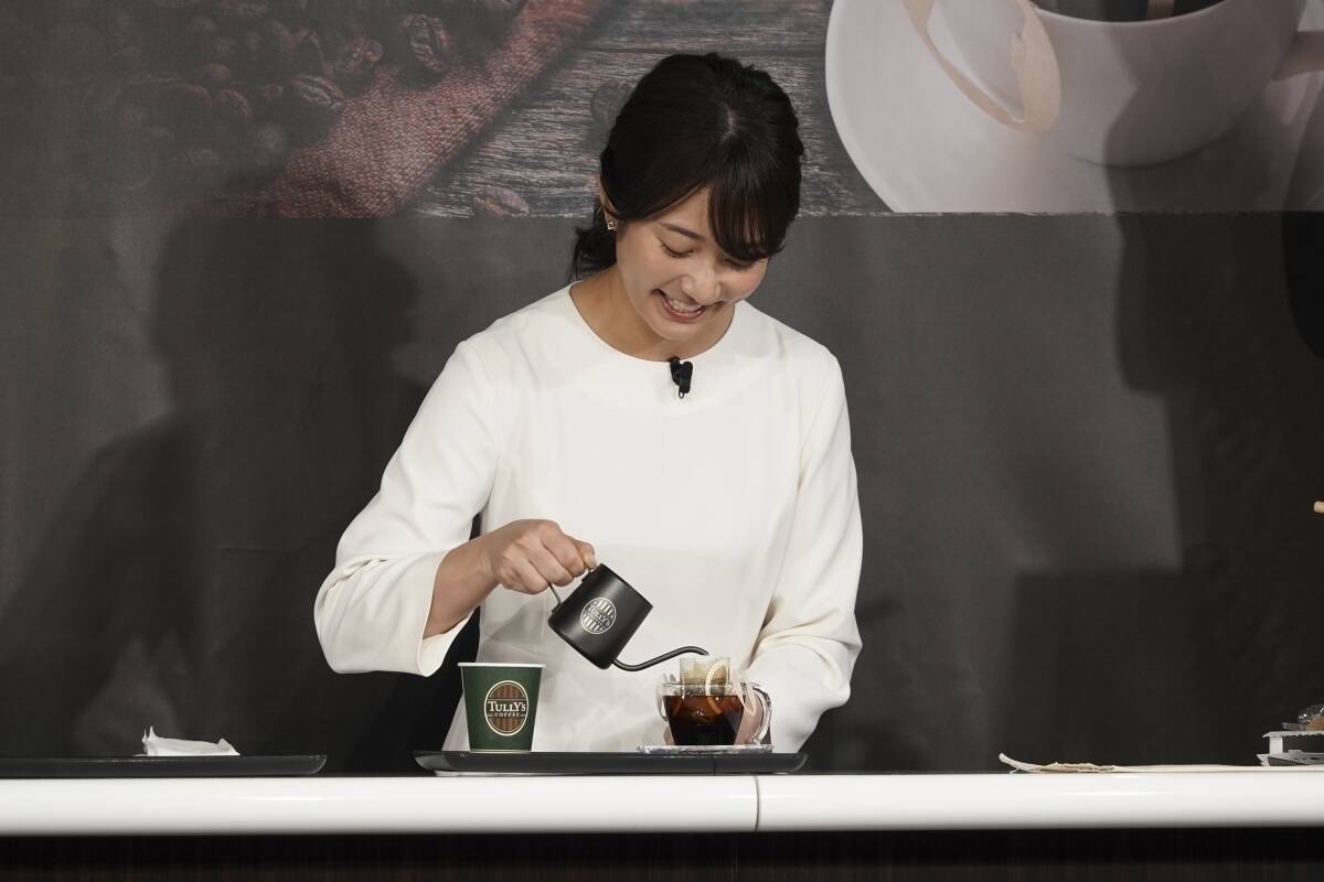 木村文乃さん「ゆっくりすることの大切さを教えてもらった」　タリーズ新製品発表会