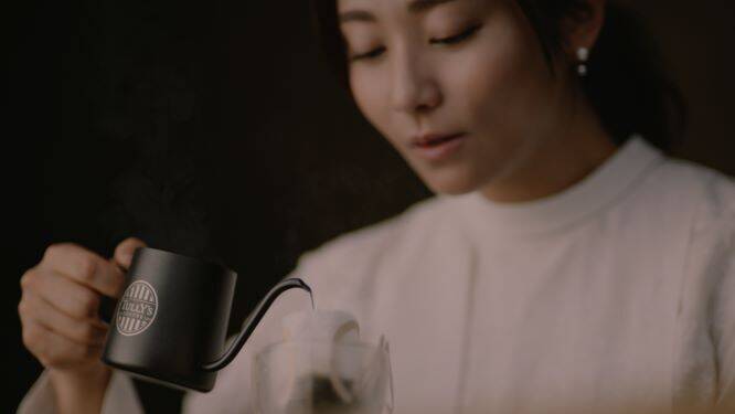 木村文乃さん「ゆっくりすることの大切さを教えてもらった」　タリーズ新製品発表会