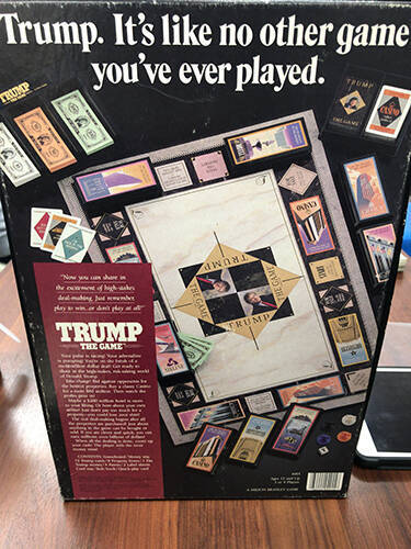 ドナルド・トランプがボードゲームになっていた。「TRUMP THE GAME」が意外に傑作
